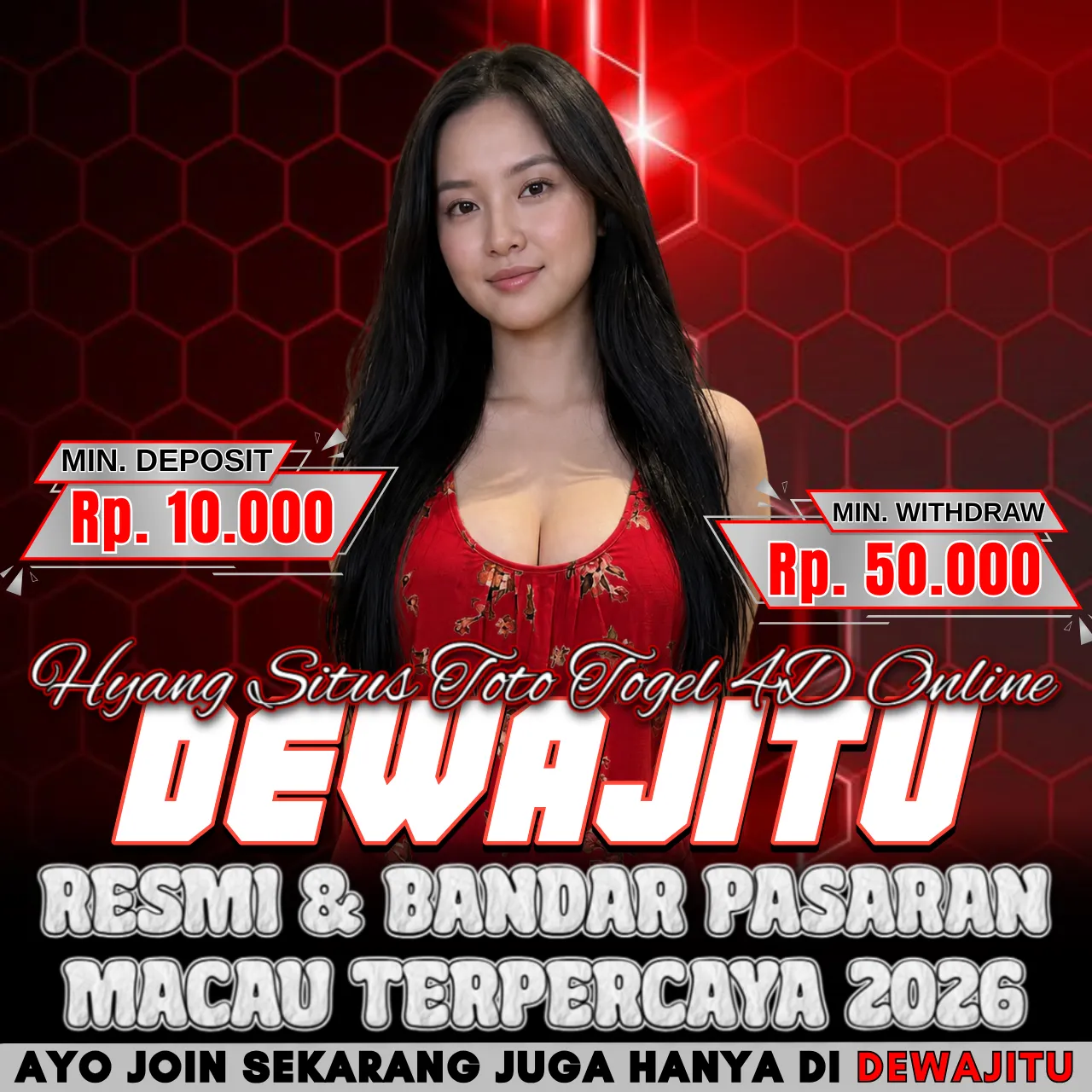 Thumbnail 1 of 3, Poster, DEWAJITU ⚔️ Hyang Situs Toto Togel 4D Online Resmi & Bandar Pasaran Macau Terpercaya 2026 designed and sold by DEWAJITU.